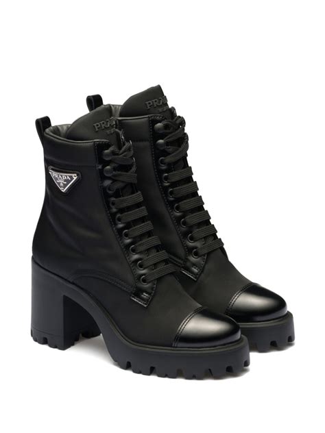 prada classic triangle logo|prada triangle logo boots.